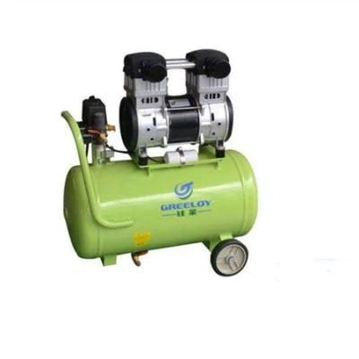 Mini Size Dental Movable High Pressure Piston Silent Oil Free Air Compressor for Dentistry Laboratroy Small Industrial