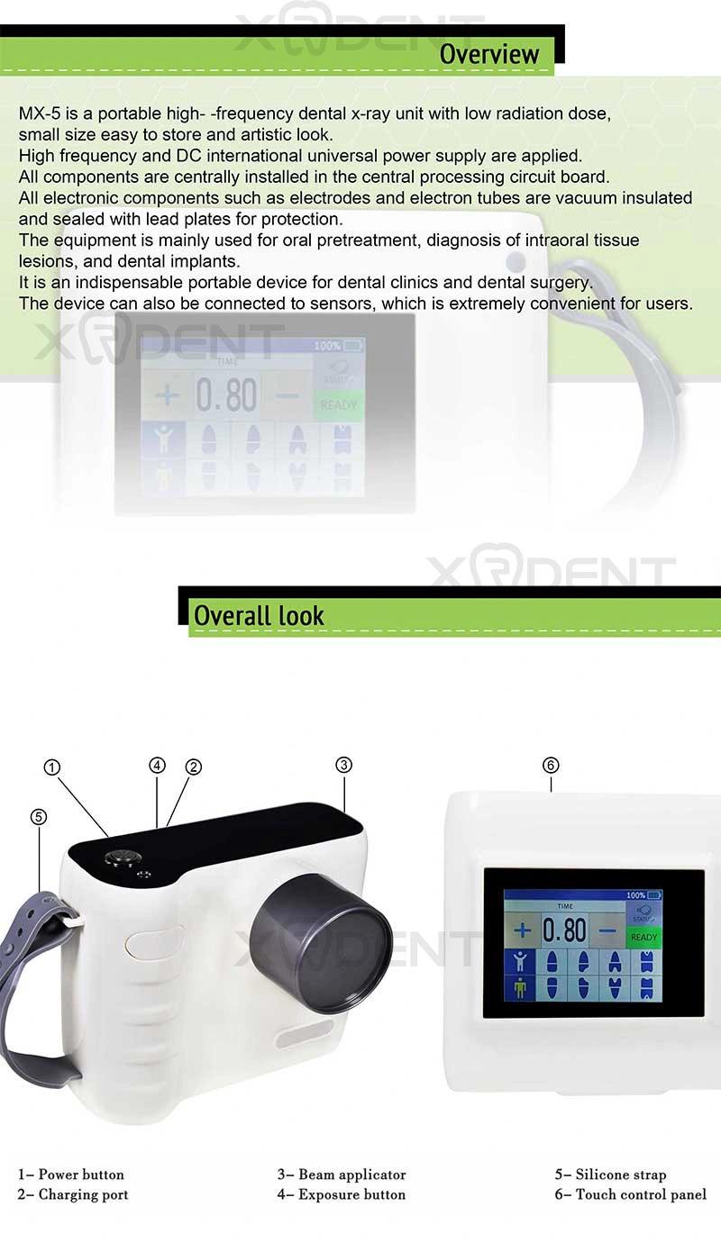 2.2kg Touch Screen Dental Portable X-ray Machine