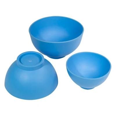 Silicone Dental Use Material Mixing Rubber Dental Plaster Mixing Bowls