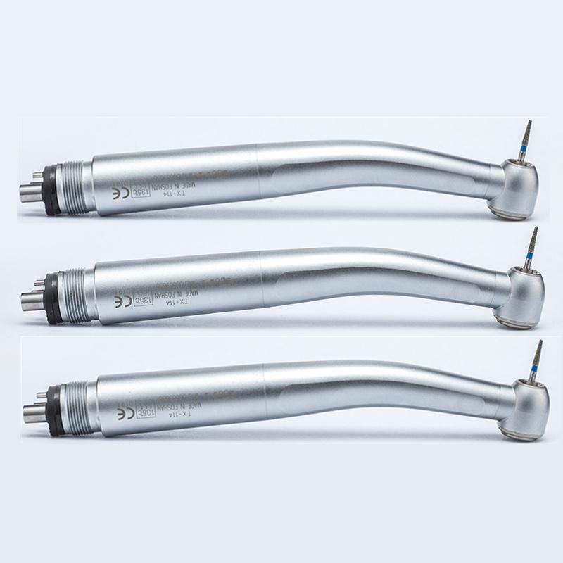 Low Transfer of Vibrations Push Button Handpiece