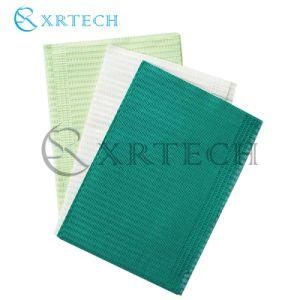 Wholesale Excellent Quality Colorful Patient Waterproof Disposable Dental Bibs