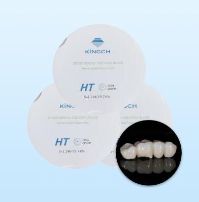 Dental Lab Milling Use Multilayer Zirconia Blanks Zirconia Block