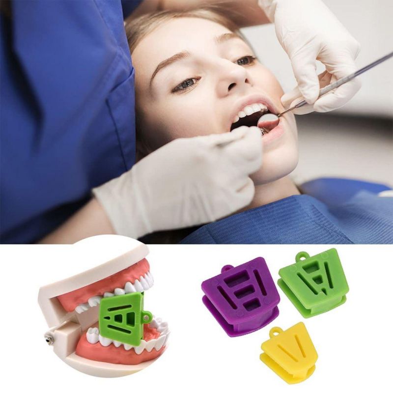 Colorful Dental Rubber Protect Adult Bite Frame Block Mouth Prop