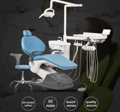 Promotional Price Folding Dental Unit Chair Cleaning&Filling Teeth Equipments Type