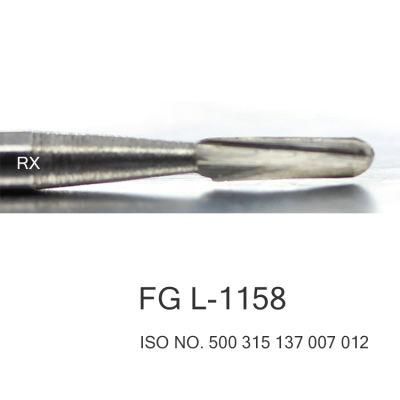 Tungsten Carbide Tool Dental Burs FG L-1158