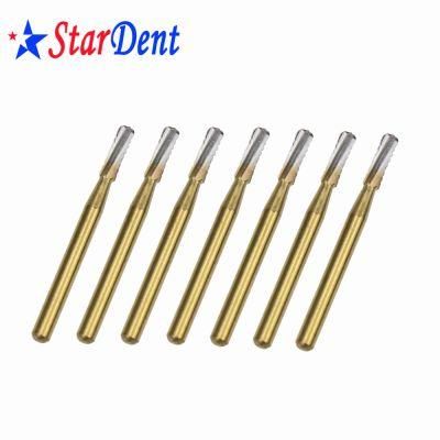 10PCS / Pack Dental Tungsten Steel Tungsten Carbide Drill High Speed Handpiece Dental Bur