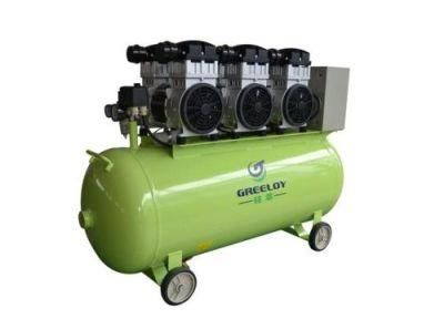 Dental Portable High Pressure Piston Silent Oil Free Air Compressor for Denntal Chair Unit with Medical Equipment