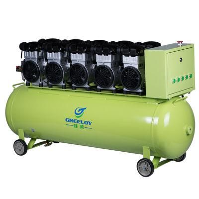 Machine High Pressure Piston Silent Oil Free Air Compressor for Industry