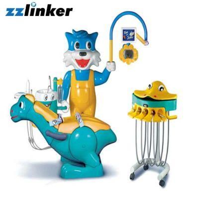 A8000-Ib Zzlinker Foshan Kids Dental Chair Children Blue Cat Unit Dental Equipment China