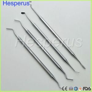 Dental Composite Filling Instruments/4PCS Set Double Ended Metal Filling Surgical Instrument