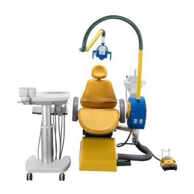 Completed CE ISO Approved Multiple Functions Cartoon Dental Chair Unit for Kids Lovely Cartoon Factory Supplier Price Children Chair