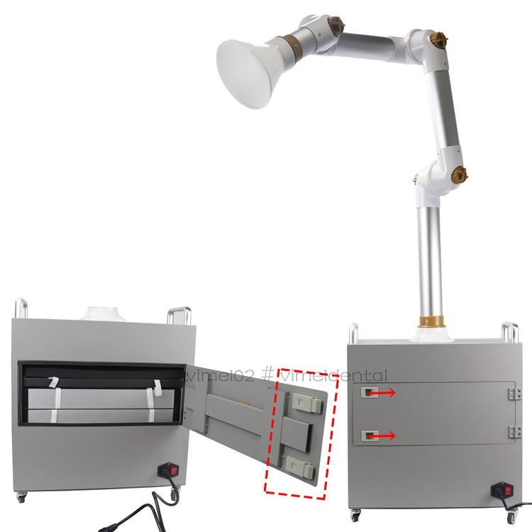Hospital Medical Dental Vacuum System Aerosol Suction Unit Extraoral Aerosol Suction Machine Extractor UVC Air Purifier Equipment