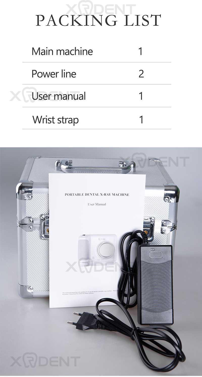 Low Dose Xray Wireless Portable Digital Dental X-ray Unit