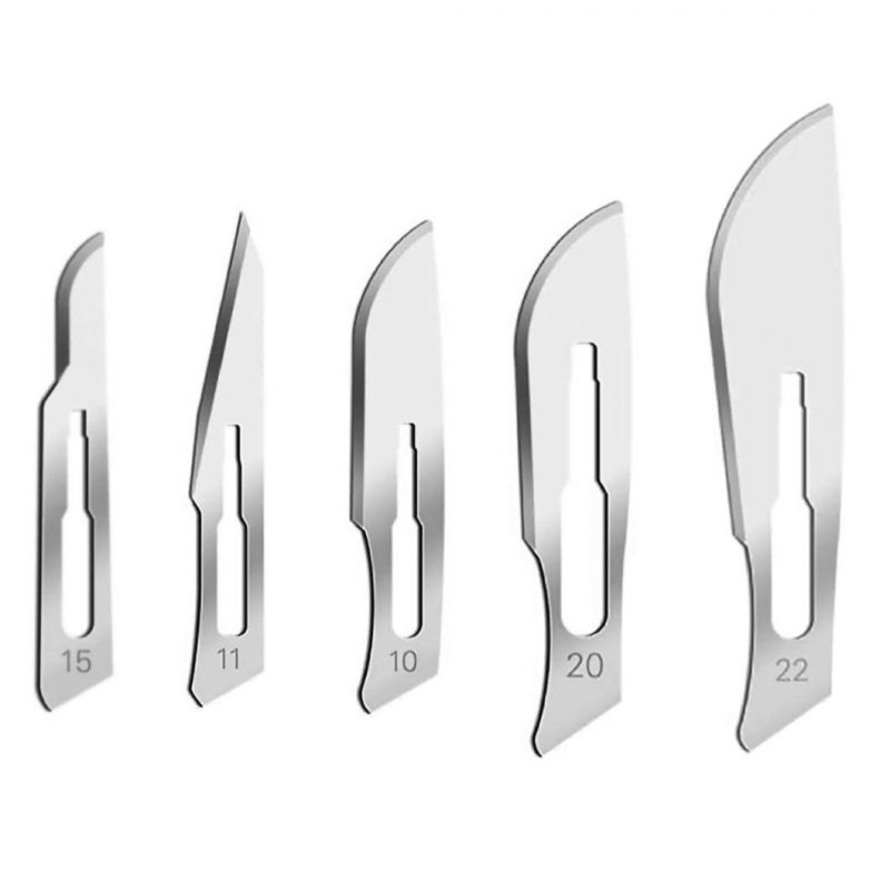 Disposable Sterile Stainless Steel Surgical Scalpel Blades