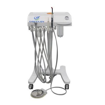 Mobile Dental Unit for Dental Chair with LED Curing Light Dental Machine for Clinic