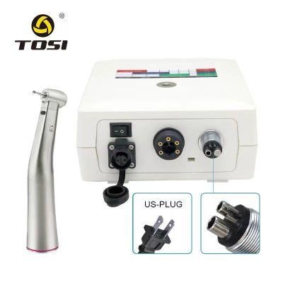 Portable Dental Brushless Micromotor LED Motor System Compatible with Dentist Units Contra Angle Slow Speed Hand Piece