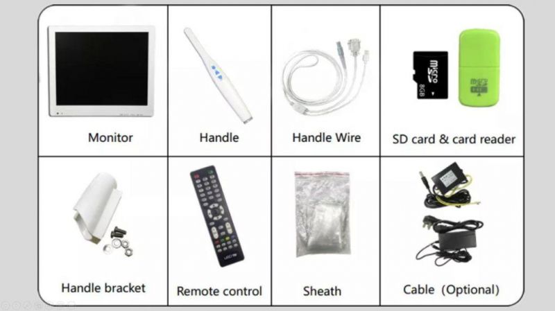 A6s-X Intraoral Camera LCD Monitor Dental Digital Intraoral Camera