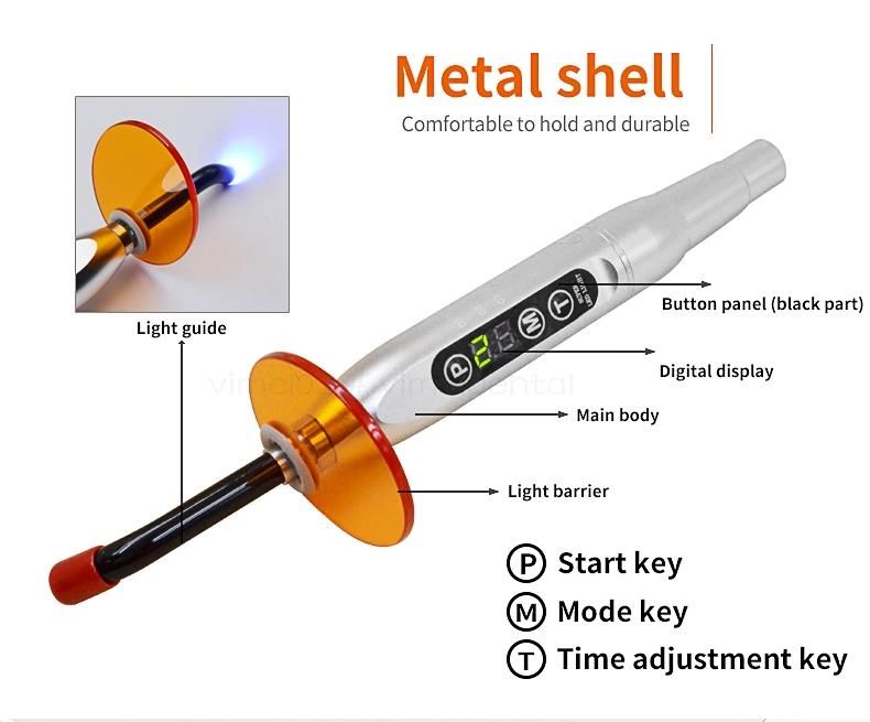 Built in LED Curing Light Cure Curing Lamp for Dental Unit