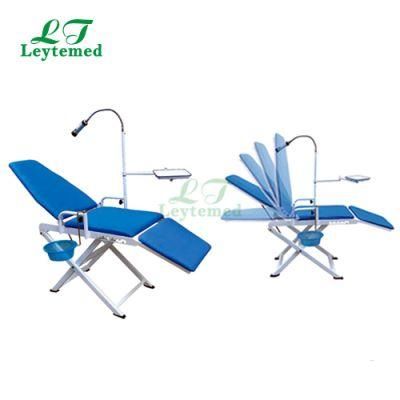 Ltdc10 Portable LED Light Foldable Dental Chair Mobile Dental Chair