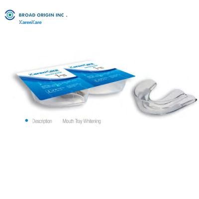 Wholesale High Transparent Silicone Prefilled Mouth Tray for Teeth Whitening