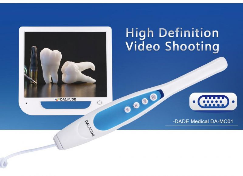 17inch LCD Monitor 10 Megapixels High Definition Dental Digital Viewer Intraoral Camera VGA Connection Endoscrope with Multimedia