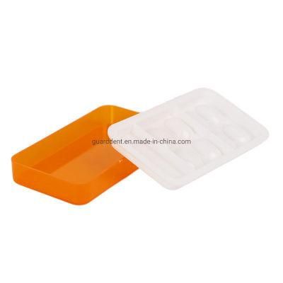 Dental Resin Shading Box Storage Case with Cover to Protect From Light