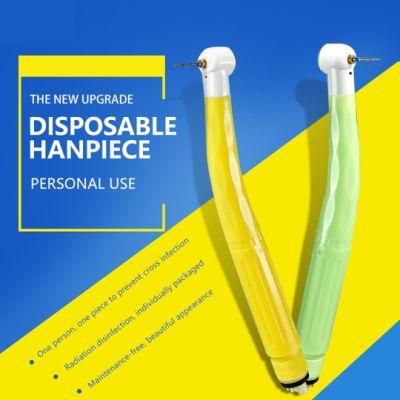 China Best Low Cost Plastic Disposable Dental Handpiece Durable Use 5-7 Teeth