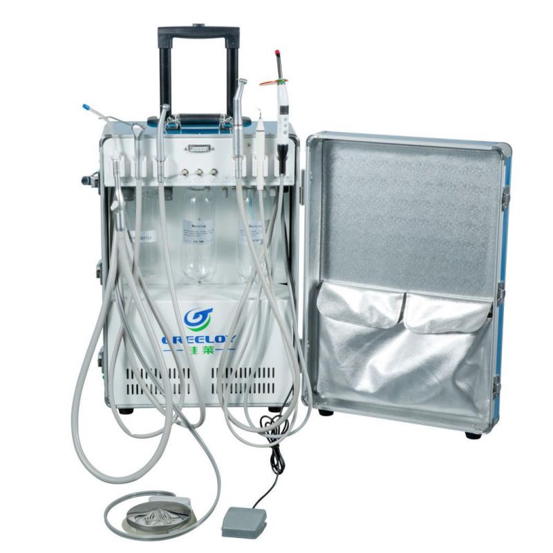 Hochey Medical Best Selling CE Approved Dentist Integral Portable Equipment Chair Dental Unit Factory Offer Price