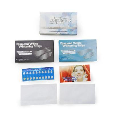 Natural Bamboo Teeth Whitening Free Hydrogen Peroxide Strips