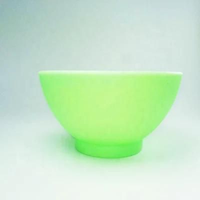 Transparent Green Blue Dental Rubber Mixing Bowl Plastic Lab Silicon Bowl Dental Instrument