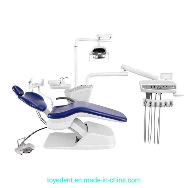 Multi-Functional LED Light Touch Dental Unit Chair with Ce & ISO
