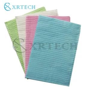 Disposable Dental Supplies Medical 3 Ply Oral Patient Dental Bibs/Apron/Towel