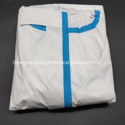 Medical Disposable Medical Grade Isolation Gowns Coverall Version