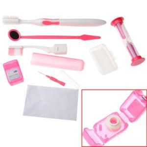 Dental Oral Care Orthodontic Ties Toothbrush Interdental Brush Floss Kit