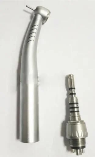 Dental Fiber Optic Turbine Push Handpiece with Quick Coupling