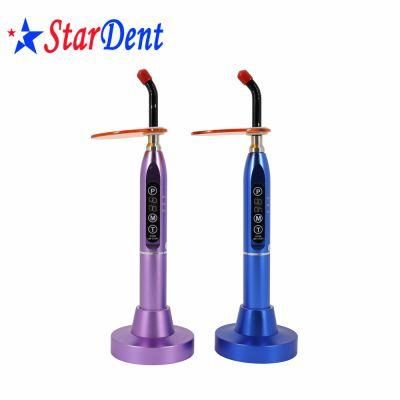 Aluminum Body Colorful 5W Dental LED Curing Cure Light