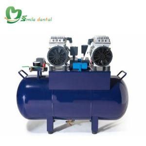 60L Silent Oilless Air Compressor for Three Dental Units
