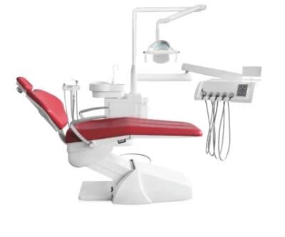 Dental Portable Chair Overhead Cold Light with Cuspidor Tray Dentist Mobile Unit