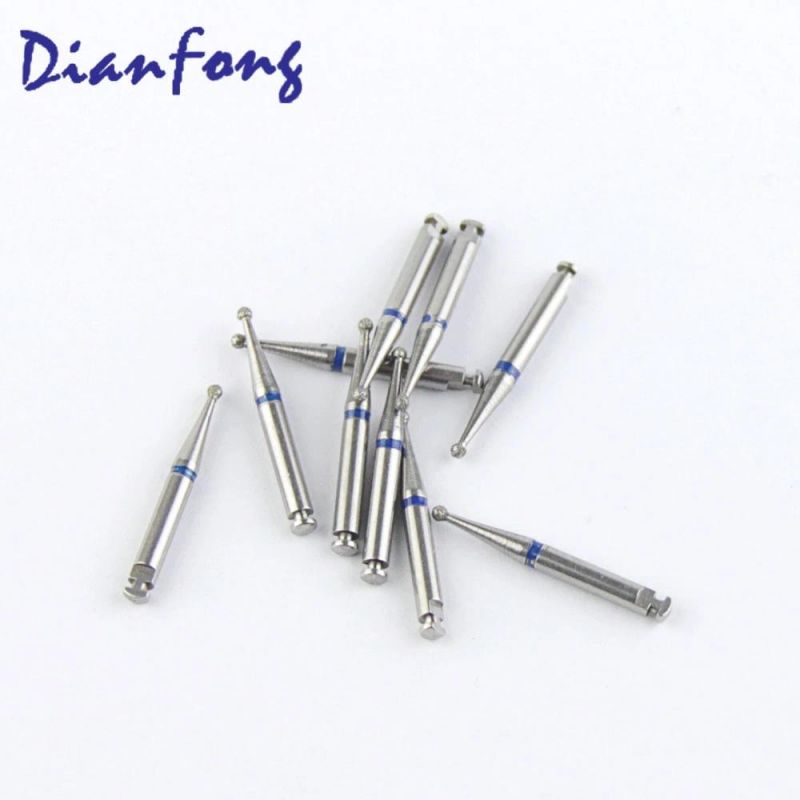 001-R014m (BR-R41) Round Shape Medium Grit Ra Dental Diamond Burs