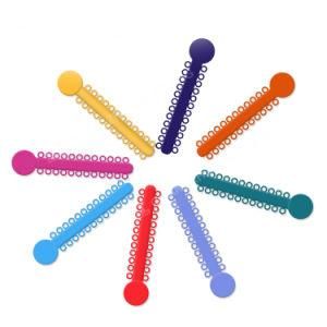 Dental Orthodontic Glow in The Dark Elastic Ligature Tie