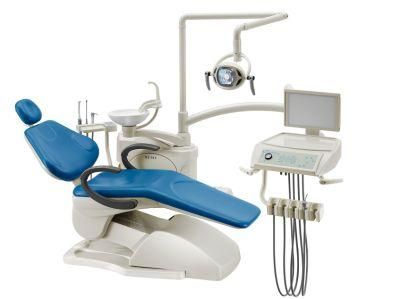 Dental Unit Chair ISO Ce Approved PU Leather Computer Control Dental Chair