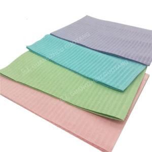 Disposable Bib Water Resistant Machine Napkins Tissue Dental Bibs Paper