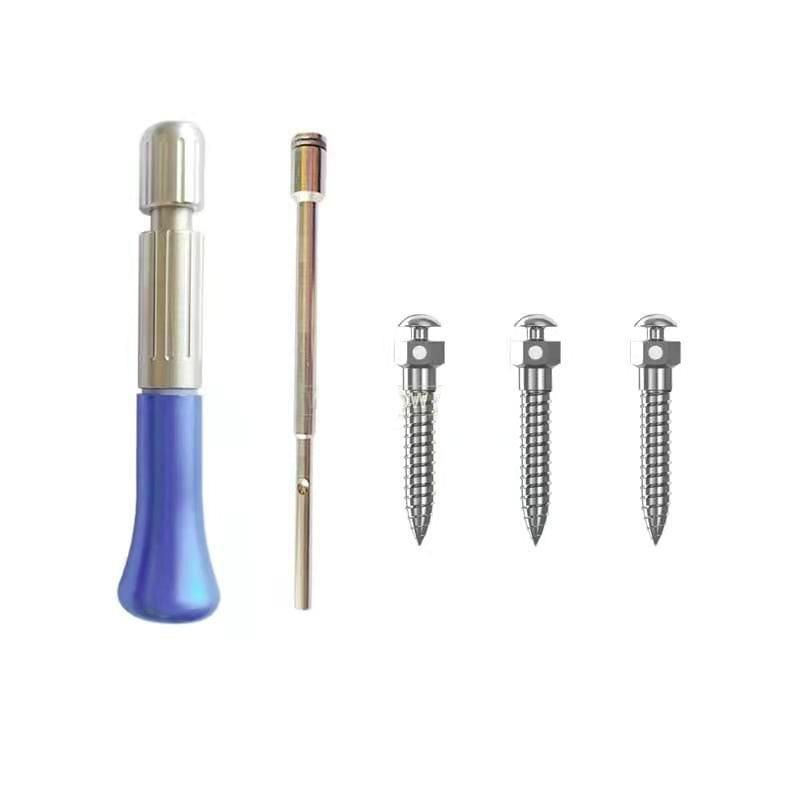 Dental Stainless Steel/Titanium Alloy Anchors Orthodontic Implant Anchorage Nail