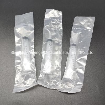 Sterile Medical Disposable Syringe Curved Tips with Single Packing