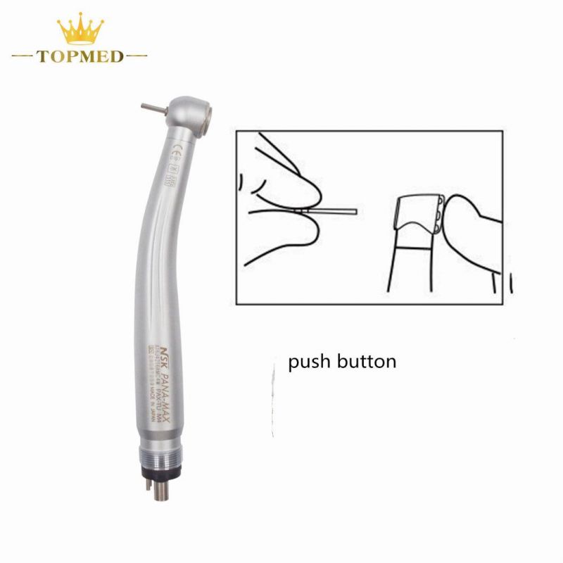 Medical Instrument Dental Equipment NSK Pana Max Without Light Air Turbine Push Button Handpiece