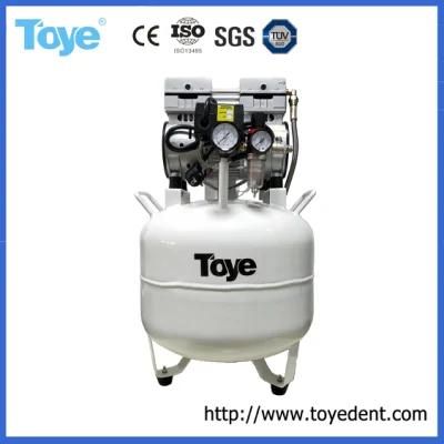 850W 40L Vertical Silent Oilless Electric Dental Air Compressor