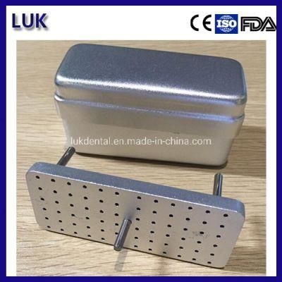 High Quality Aluminum Sterilizatin Box for Diamond Burs Autoclave