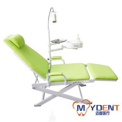 Portable Dental Chair with LED Light Convenient for Going out