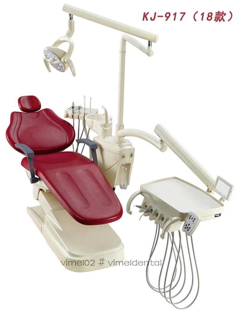 Dental Chair Unit Medical Equipment Integral Electric Dental Unit with Scaler Curing Light