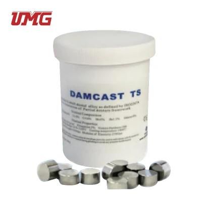Damcast Ts Partical Denture Alloy Nickel-Cobalt with Be